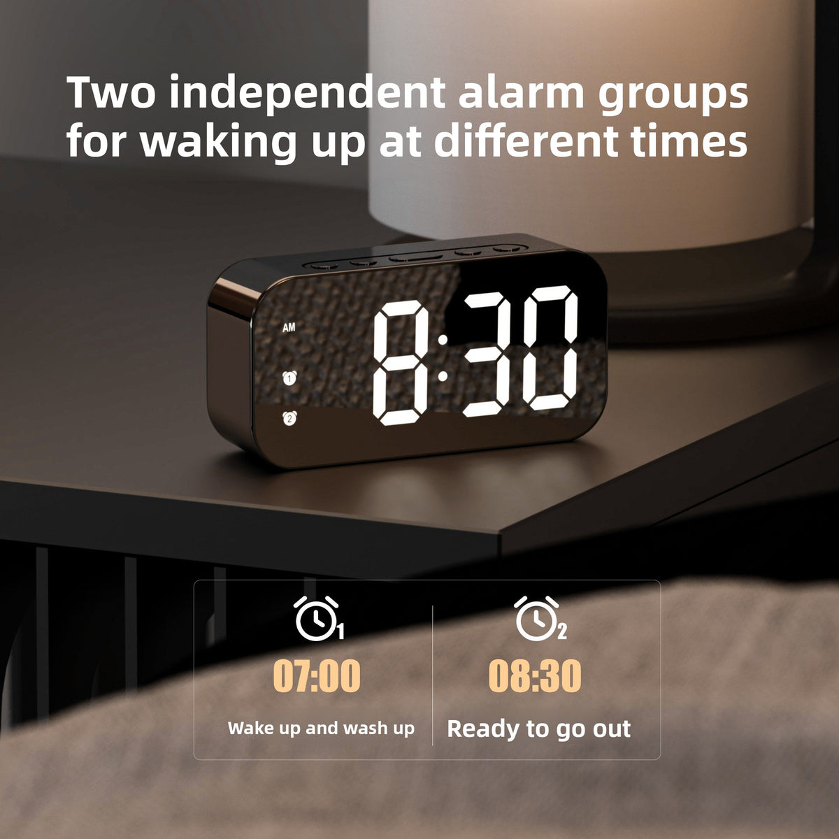 Smart LED Alarm Clock