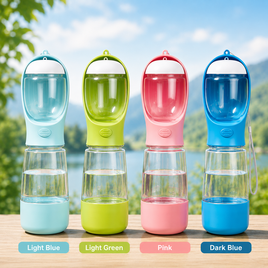 3-in-1 Travel Water Bottle for Pets