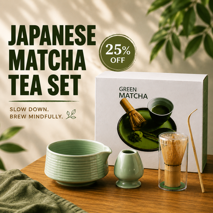 Ceramic Matcha Tea Kit