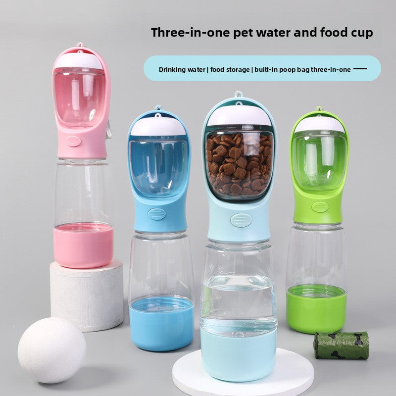 3-in-1 Travel Water Bottle for Pets